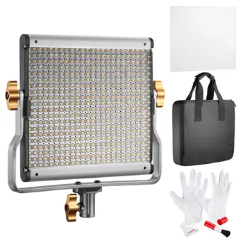 

Neewer Dimmable Bi-color 480 LED Video Light with U Bracket Professional LED Panel Lighting with 3-in-1 Camera Cleaning Kit