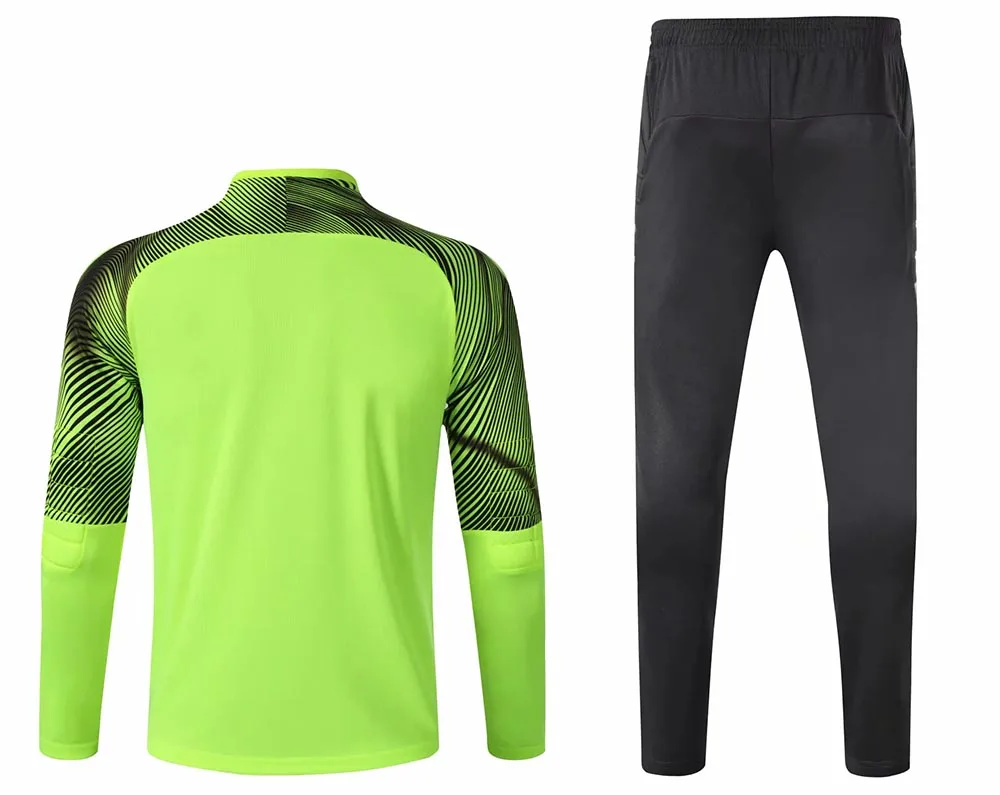 Мужская дышащая Футбольная форма вратаря для взрослых, спортивный костюм для футбола, Джерси для вратаря, спортивные тренировочные рубашки