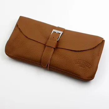 

SAVINELLI Brown Tobacco Pipe Bag Leather Portable Smoking Pipe Bag Smoking Suppliers