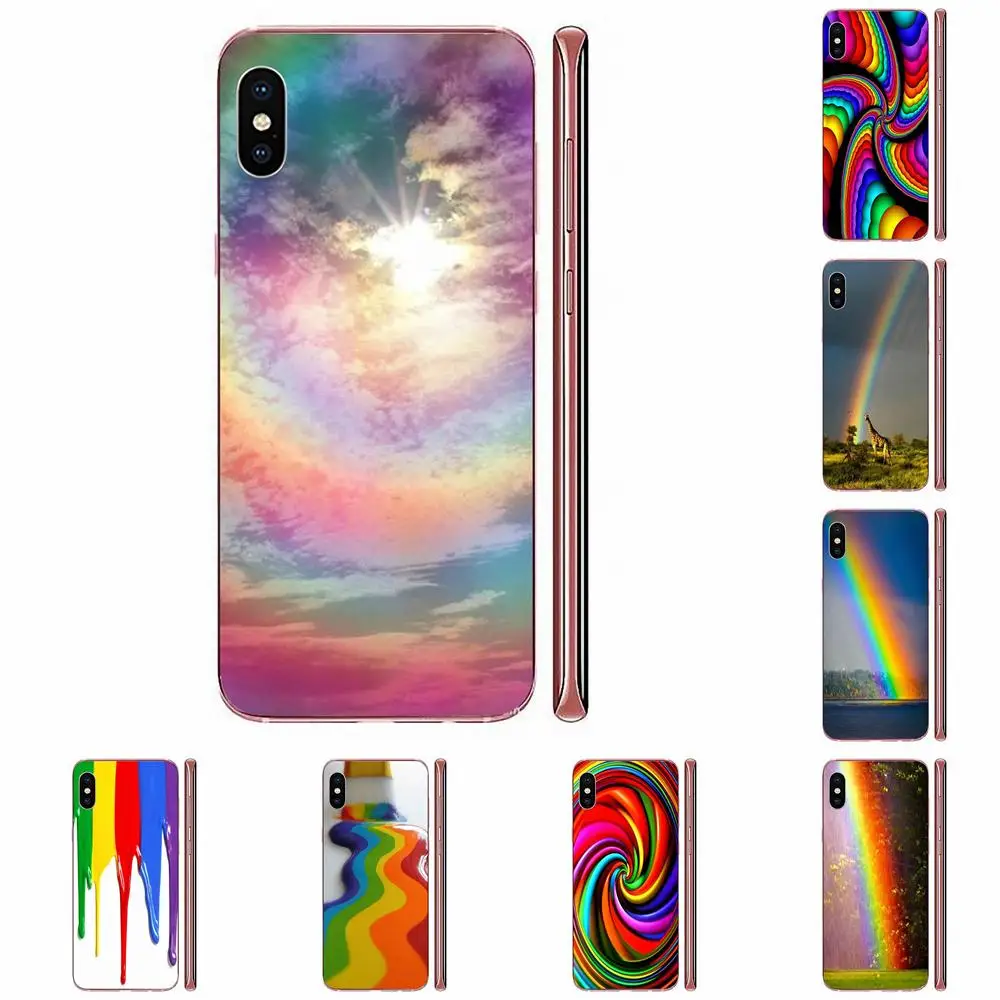 Балтийская Радужная абстрактная красящая краска для Samsung Galaxy Note 8 9 10 Pro S4 S5 S6 S7 S8 S9