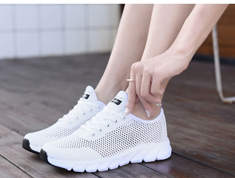 2021 Fashion Sneakers Women Shoes Breathable Light Slippers Platform Shoes Women Flats Female Sneakers Basket Women Sandalias