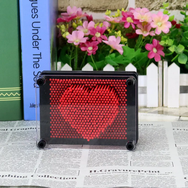 3D креативная забавная DIY Модель Антистресс игрушка для детей взрослый отпечаток из штырьков клон пластиковая игрушка Рождественский подарок декор ремесло