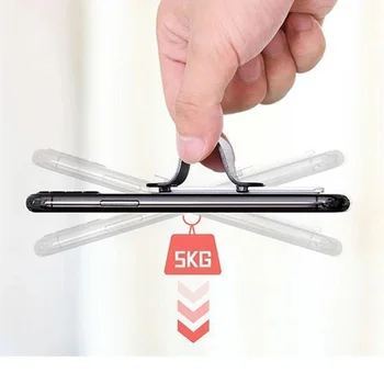 

2pcs Innovative Mobile Phone Ring Buckle Bracket Push-Pull Phone Stand Adjustable Holder KSI999