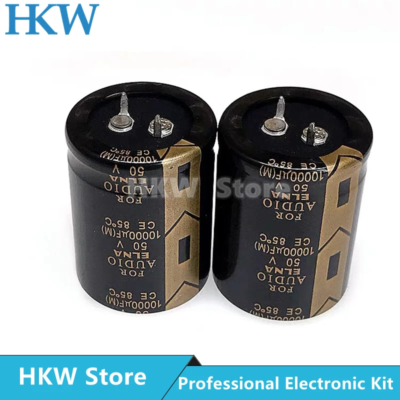 4x 10000uF 100V For ELNA Electrolytic Capacitor HiFi Audio Filter Capacitor 