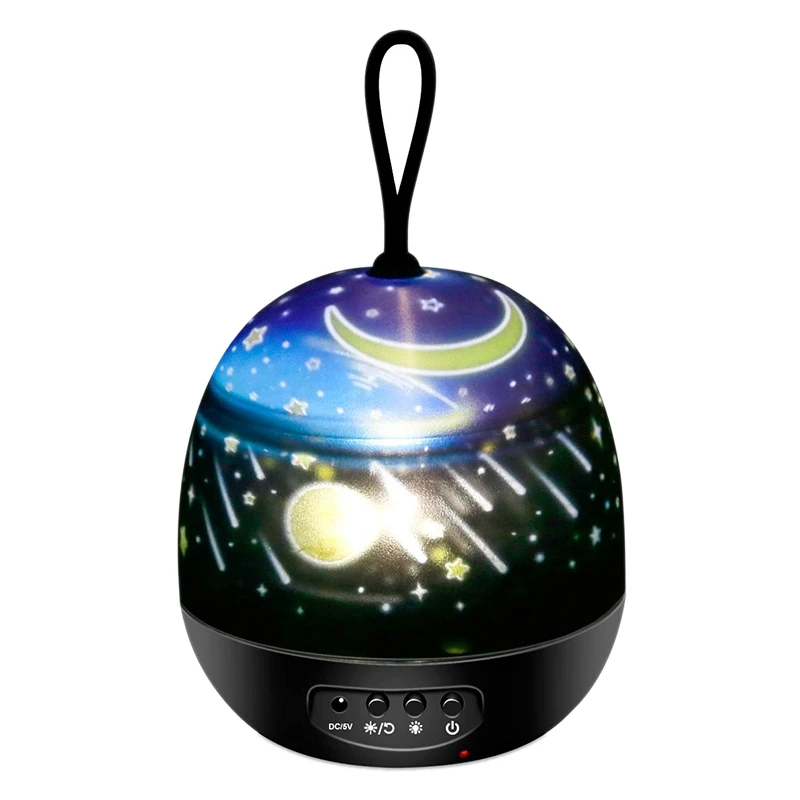

Baby Night Light Star Night Light Projector with 360 Degree Rotating and 4 Sets of Films
