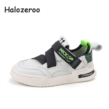 

Spring Kids Casual Sneakers Baby Girls Sport Sneakers Boys Mesh Brand Shoes Children Slip On Sneakers Genuine Leather Trainers