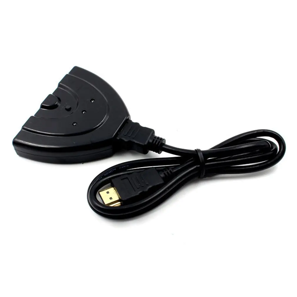 3 порта кабель разветвитель HDMI 1080 P/4 K Переключатель адаптер концентратор для HDTV PS4