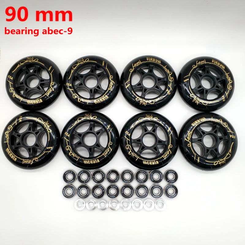 Бесплатная доставка скорость колеса 90 мм 85 84 черная подшипник abec 9|wheel|wheels mmwheels wheel