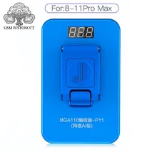 JC P11 BGA110 программист для iPhone 8/8 P/X/XR/XS/XSMAX NAND флэш-память для Apple BGA110 NAND SYSCFG изменения данных и записи для ремонта