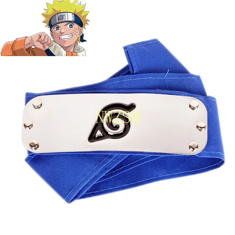 Аниме Naruto повязка на глаза для косплея Prop Sasuke Uchiha Itachi Kakashi Pein черный синий