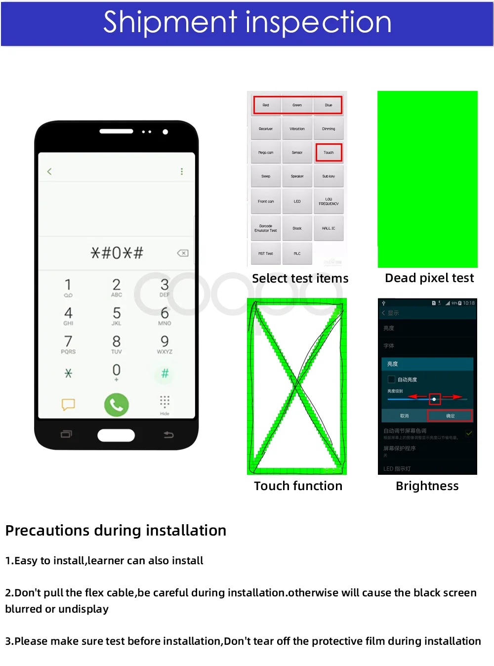 Для samsung Galaxy A5 A500 sm-a500f A500FU A500M A500H ЖК-дисплей монитор Сенсорный экран дигитайзер стекло в сборе