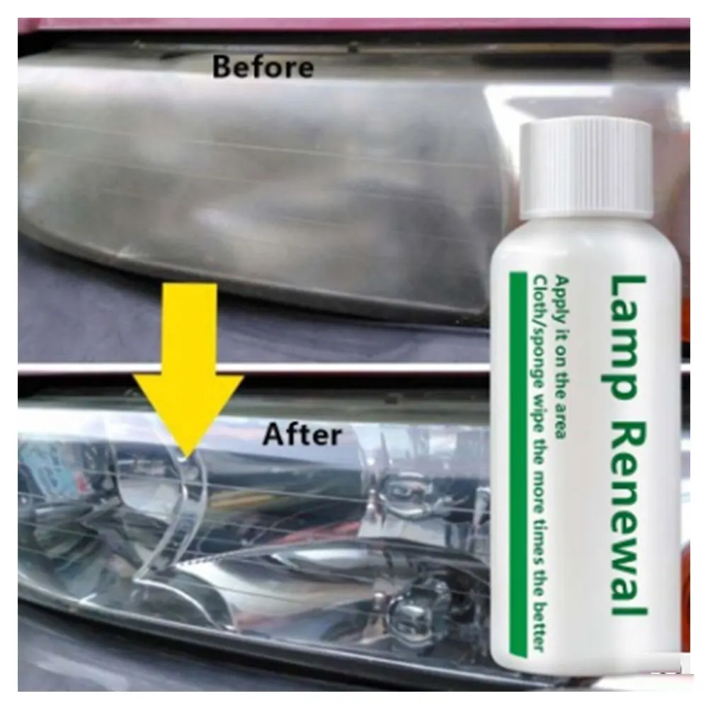 Автомобильные аксессуары для полировки фар агент яркий белый ремонт фар лампа для очистки окон очиститель стекла