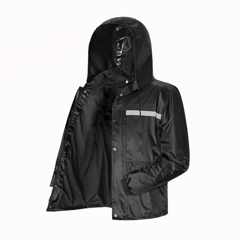 Motorcycle waterproof raincoat jacket reflective rain sets suits double layer moto Electric bicycle Rain clothing