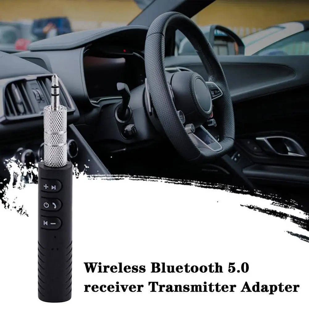 

Car Wireless Bluetooths 5.0 Receiver Hands-free Transmitter Adapter 3.5mm Jack Music Audio Auxiliary A2dp Headphone Receiver
