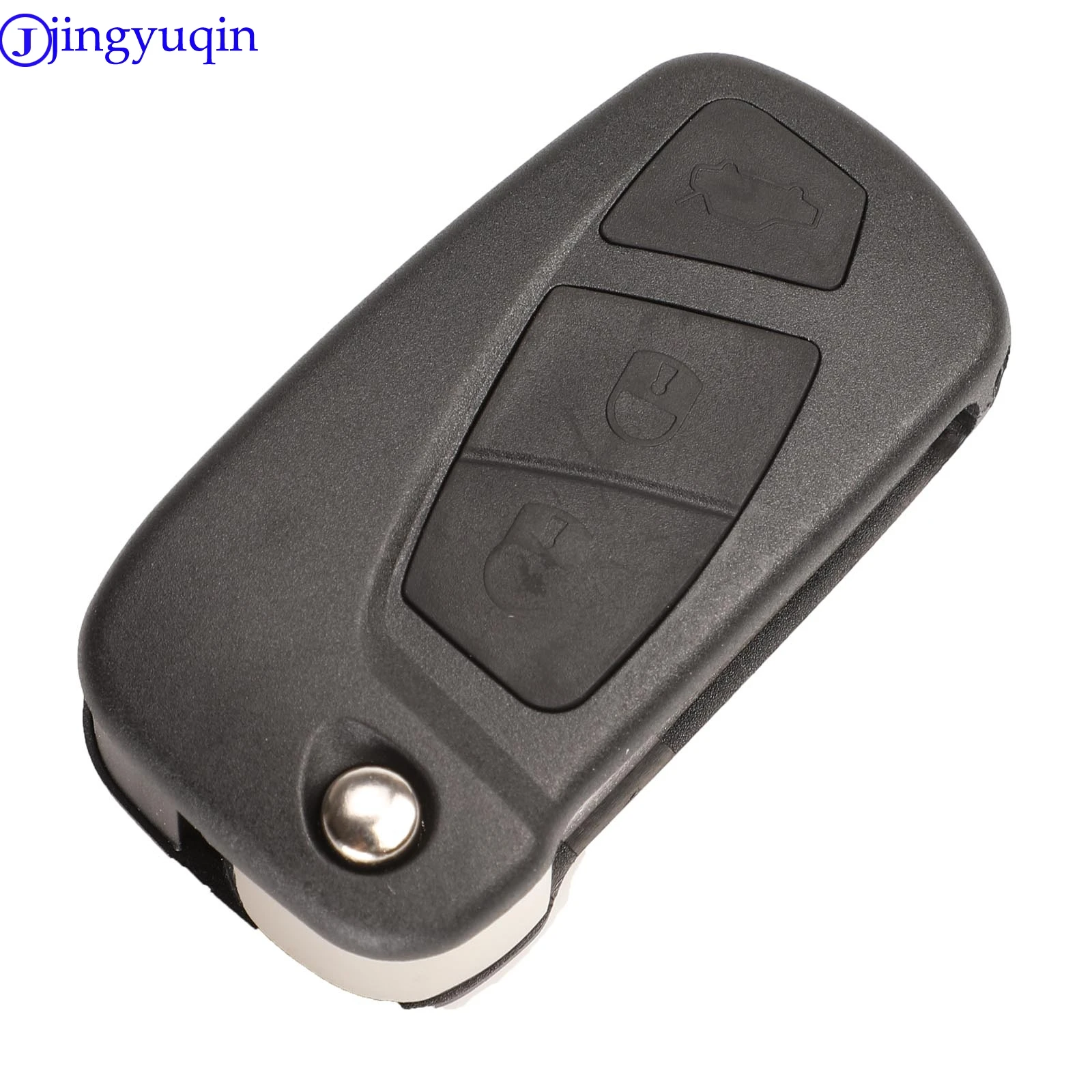 Jingyuqin 10ps 3B дистанционный Чехол для автомобильного ключа для Ford KA 3 кнопки дистанционного флип чехол для ключа
