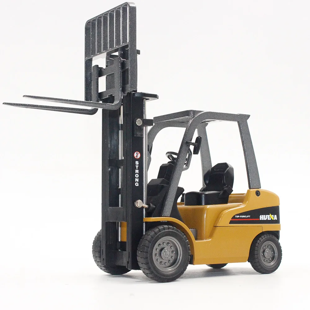 

Department Is Satisfied 1: 50 Alloy Metal Forklift Model Children Interactive Toy Static Lift Forklift