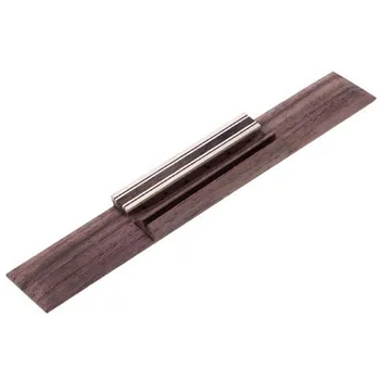 

6 String Archtop Jazz Guitar Bridge Rosewood Chrome Hardware Guitar Parts