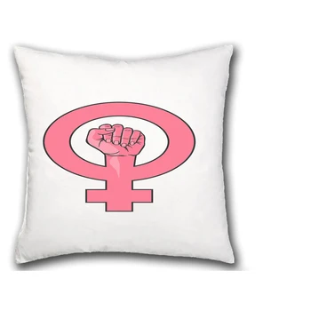 

CUSHION LOGO FEMINIST MESSAGE home comodo cussion