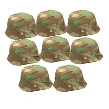 8 шт. Repro Второй мировой войны немецкий M35 M40 M42 Камуфляжный двусторонний шлем крышка Splinter Camo