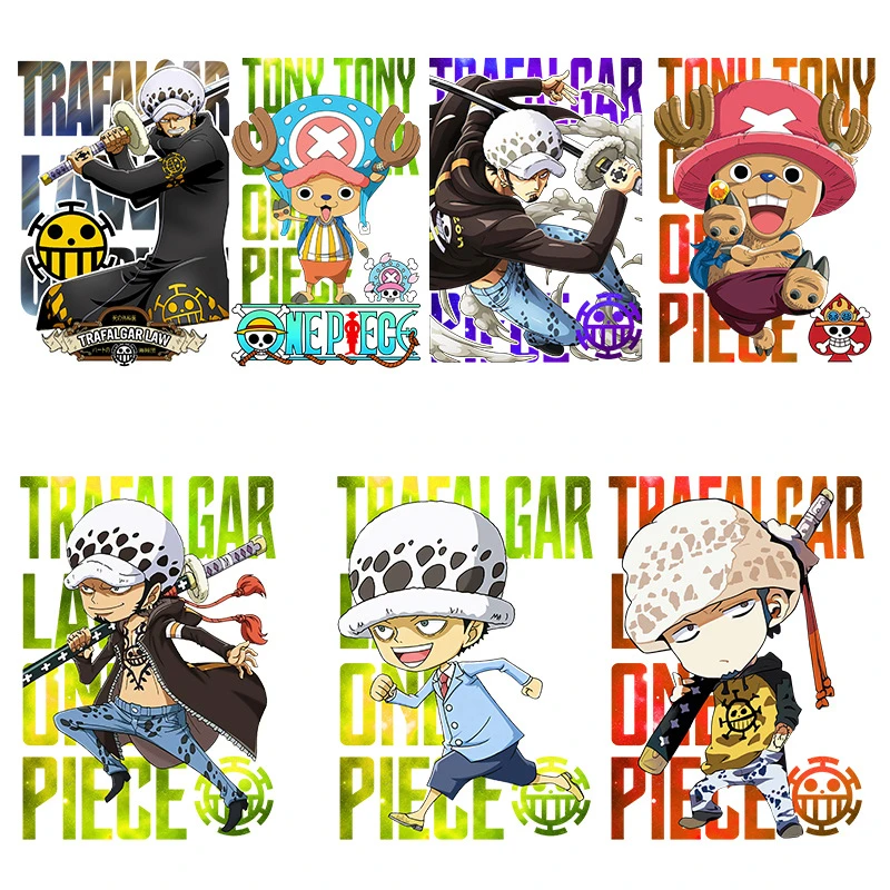 One Piece Thermal Stickers Straw Hat Pirates Heat Transfer Diy Tshirts Anime Patches Cartoon Iron On Transfers For Hoodies Dress Aliexpress Home Garden