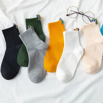 

New Socks Women Fashion Breathable Leg Warmers Femme Chaussettes Calcetines Mujer Kobieta Skarpety Meias Feminina Socken