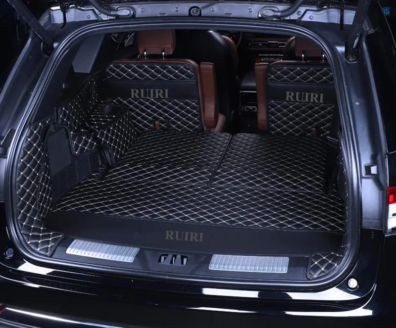 Высокое качество! Полный Комплект ковриков для багажника автомобиля Lincoln Aviator 6 7
