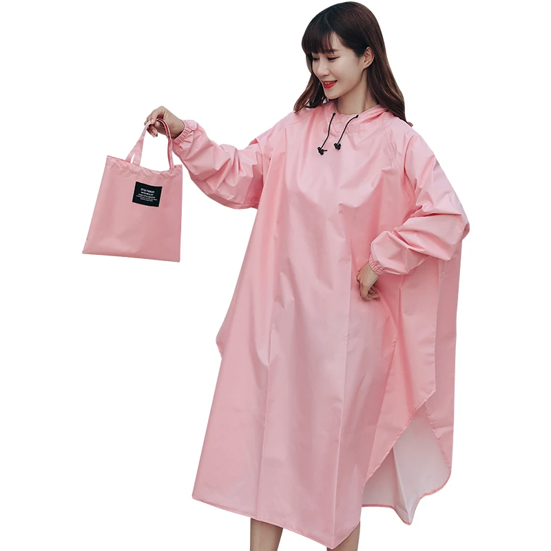 

Women Rian Poncho Fashion Unisex Cycling Raincoat Thin And Portable Outdoor