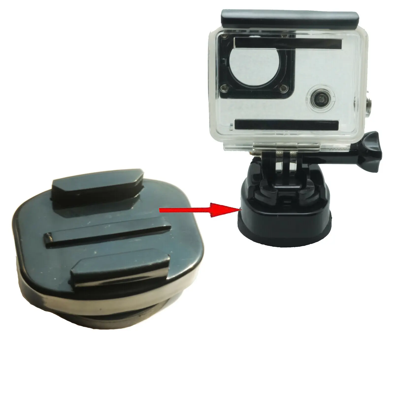 Магнитное крепление с резиновым покрытием для всех камер GoPro HERO скорость 100 +