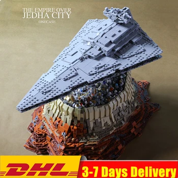 

IN STOCK DHL MOC 18916 5000+Pcs Star Wars The Empire Over Jedha City Building Block Bricks Toy Compatible 05027 05062