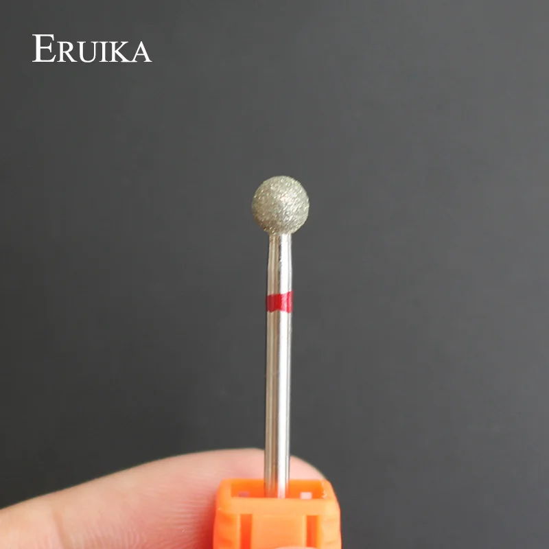 Diamond Nail Drill Burr Electric Ball Bits Nail Milling Cutter Manicure Drill Clean Rotary Tools Accessories 1PCS nail drill bit nail drill bits nail manicure accessories diamond burs