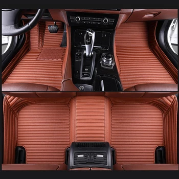 

Custom fit Car floor mats for Tesla Model S Model X Model 3 2015 - 2019 fit Jaguar F-PACE F-TYPE XF XJ XE XFL car-styling carpet