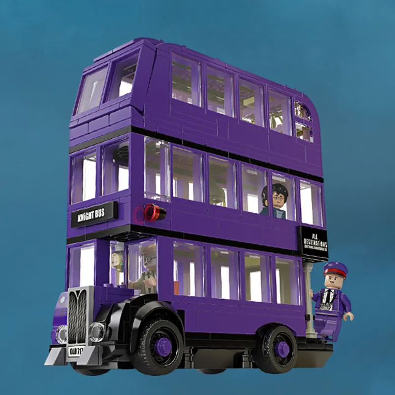 

403Pcs 11342 Movie The Knight Bus Building Blocks Bricks Kids Toy Christmas Gift Compatible with lepining 75957