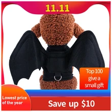 Милая Одежда для собак на Хеллоуин, летучая мышь, трансформированные тканевые рубашки для домашних животных, ремни на грудь, привлекательные, pechera para perro