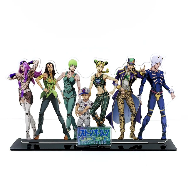 JoJo Bizarre Adventure Emporio Anime Figure Acrylic Stand Desk Decor