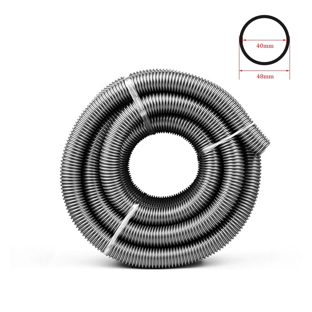 

High Quality Pipe Inner 40mm Outer 48mm Bellows Straws Thread Hose Soft Pipe Robotic Vacuum Cleaner Spare Parts Replacement