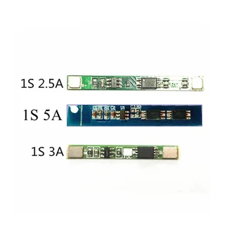 

1PC 1S 2.5A 3A 5A Lithium Battery Protection Board bms for polymer 18650 pad can be spot welding