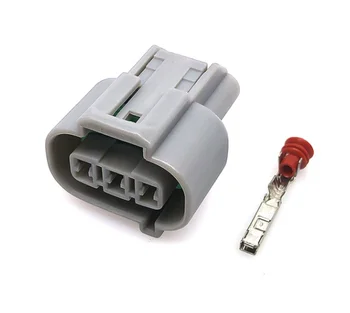 

100 set 3 Pin Waterproof Automotive Camshaft Speed Sensor Connector Common rail electrospray Ignition Coil Plug DJ7035A-2.2-21