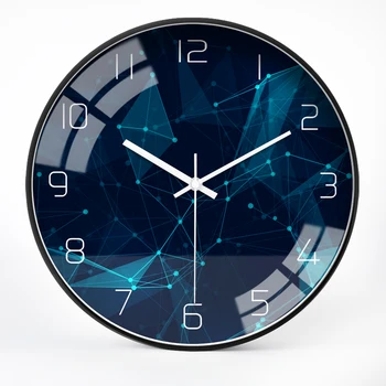 

Luxury Modern Wall Clock Simple Silent Nordic Personality Living Room Wall Clock Creative Muur Klok Stylish Decor Clock MM60WC