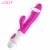 OLO USB Recharge Dual Vibration Rabbit Фаллоимитатор Вибратор G Spot Массажер Вагинальный Стимулятор клитора Секс игрушки для женщин