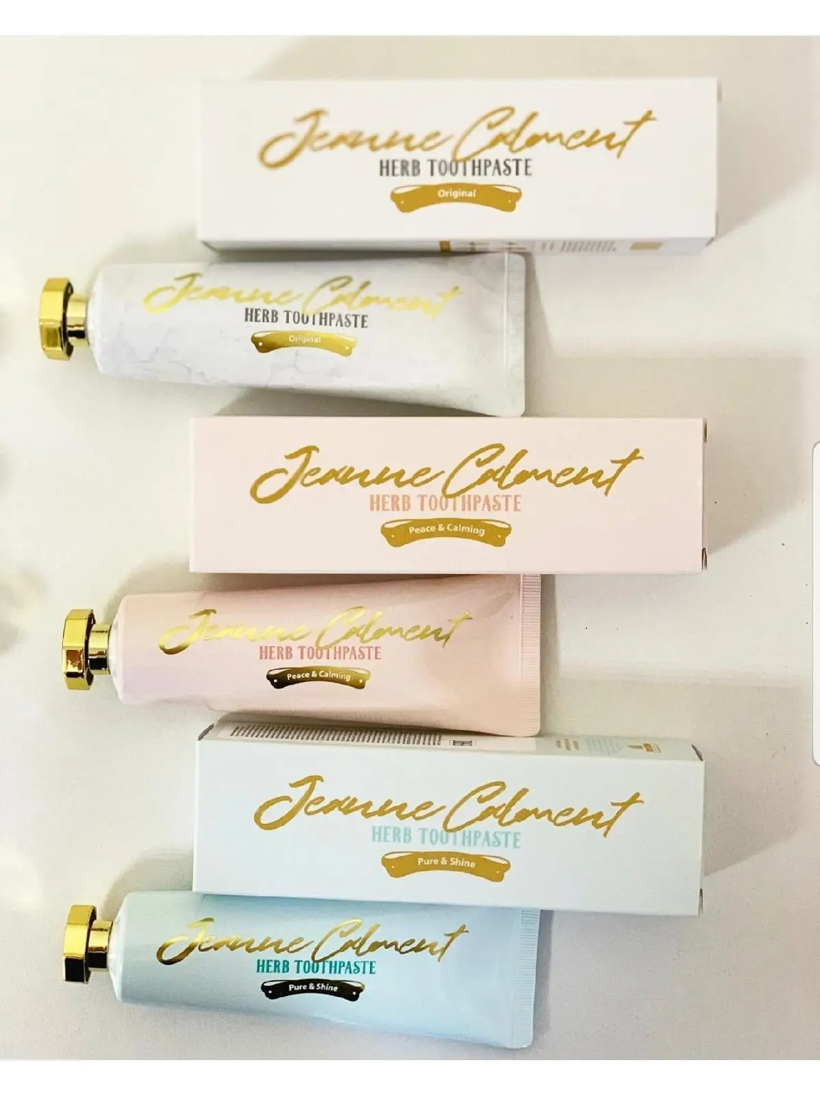 Jeanne Calment Зубная паста ОРИГИНАЛЬНАЯ Herb Toothpaste Original