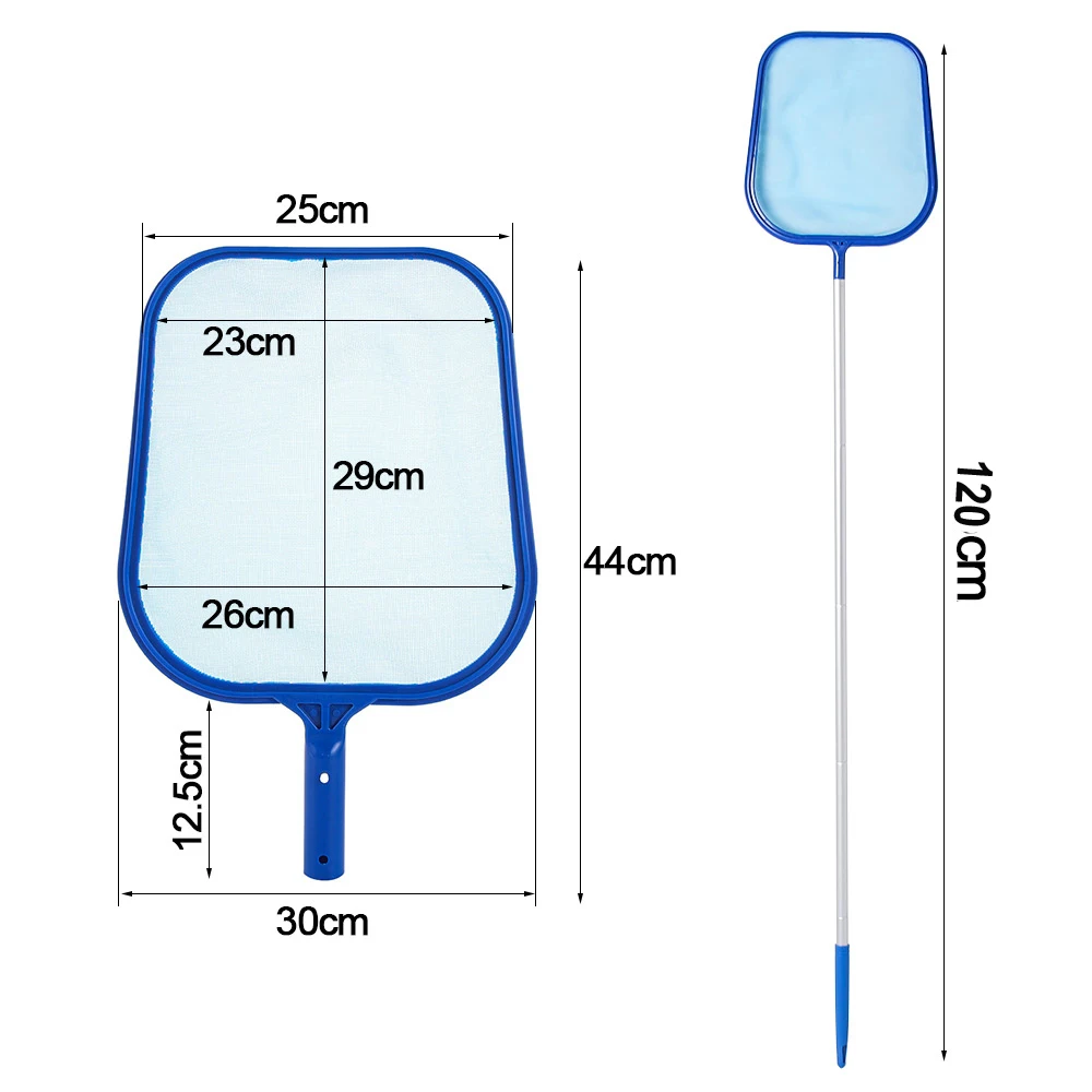 Swimming Pool Sweeping Net Telescopic Rod Pool Skimmer Cleaning Springs Filter Mesh Surface Swimming Pond Clean Tools swimming pool cleaner swimming pool skimmer pool skimmer net swimming pool cleaning balls