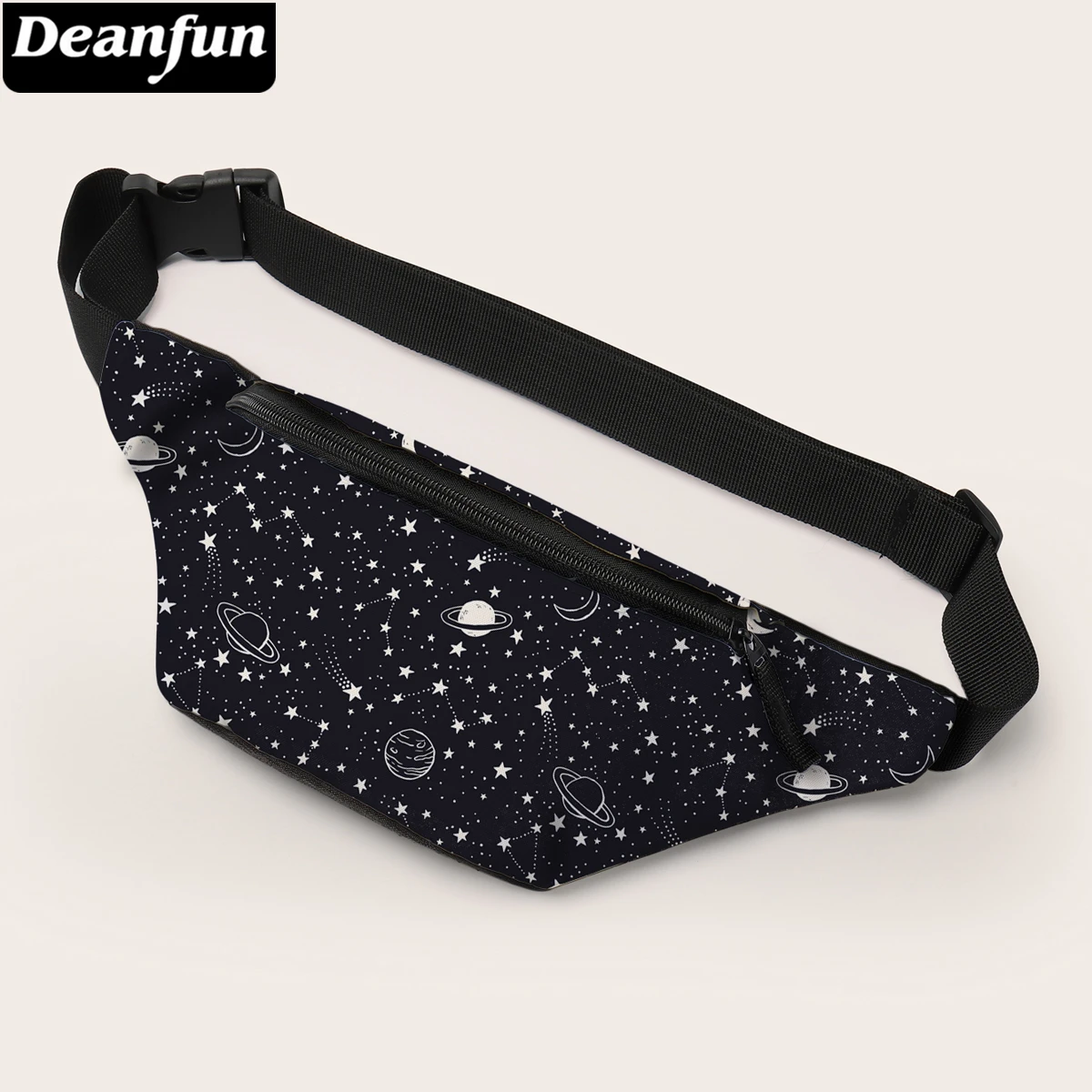 Поясная Сумка Deanfun с принтом звездной ночи черная поясная сумка для ежедневного