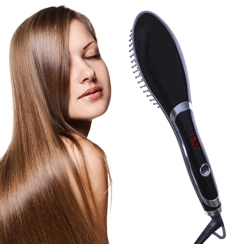 Анионовая расческа не повреждает массаж волос Антистатическая прямая расческа портативная повязка для волос