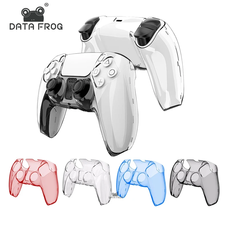 

DATA FROG Transparent Hard Protective For PS5 Controller Clear Cover for PS5 Gamepad Accessories