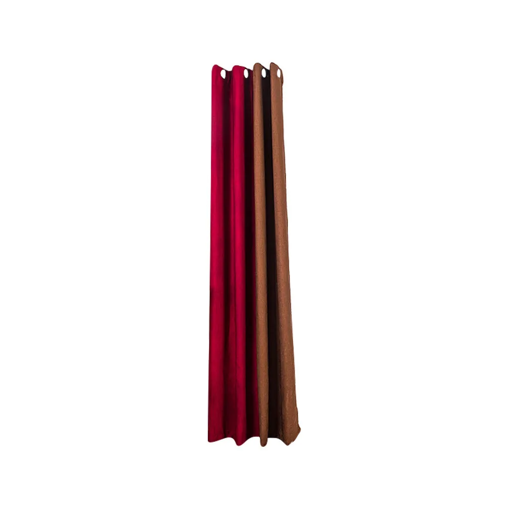 Занавески из полиэфирного волокна для гостиной, кухни, современные оконные занавески, занавески из вуали, драпировка - Цвет: C