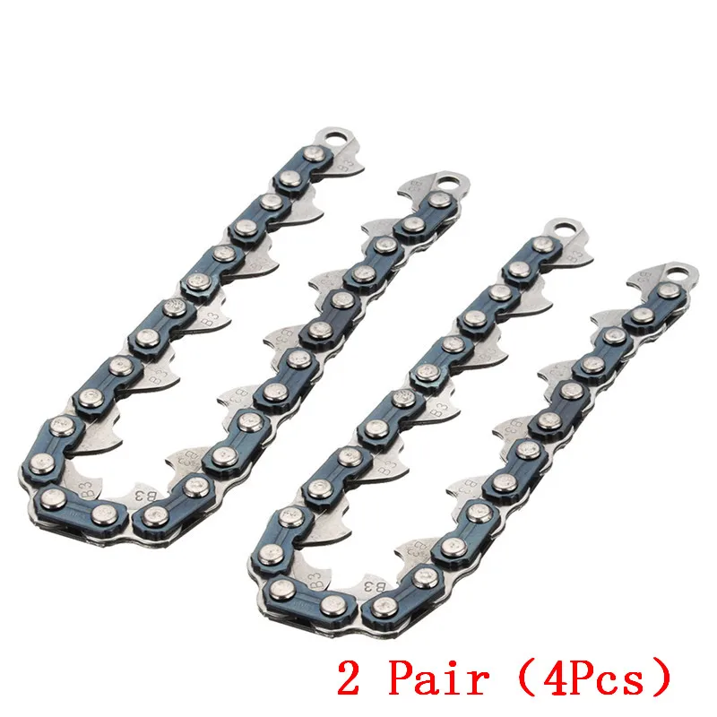 4Pcs Coil Chain For Standard 65Mn Trimmer Head Chain Brush Cutter Lawn Mower Garden/Grass Weeding Upgraded Thickening