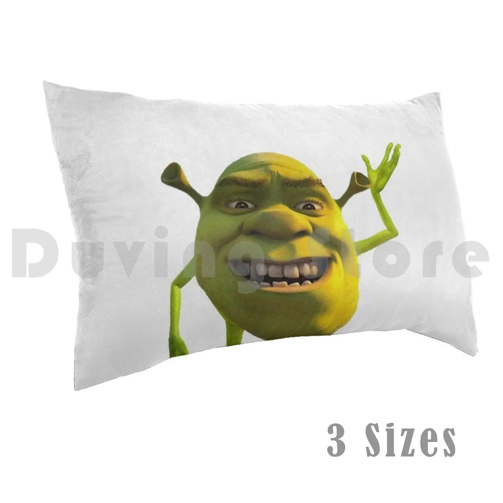 Shrek Wazowski Pillow Case Diy 50x75 Shrek Wazowski Shrek Shrek Meme