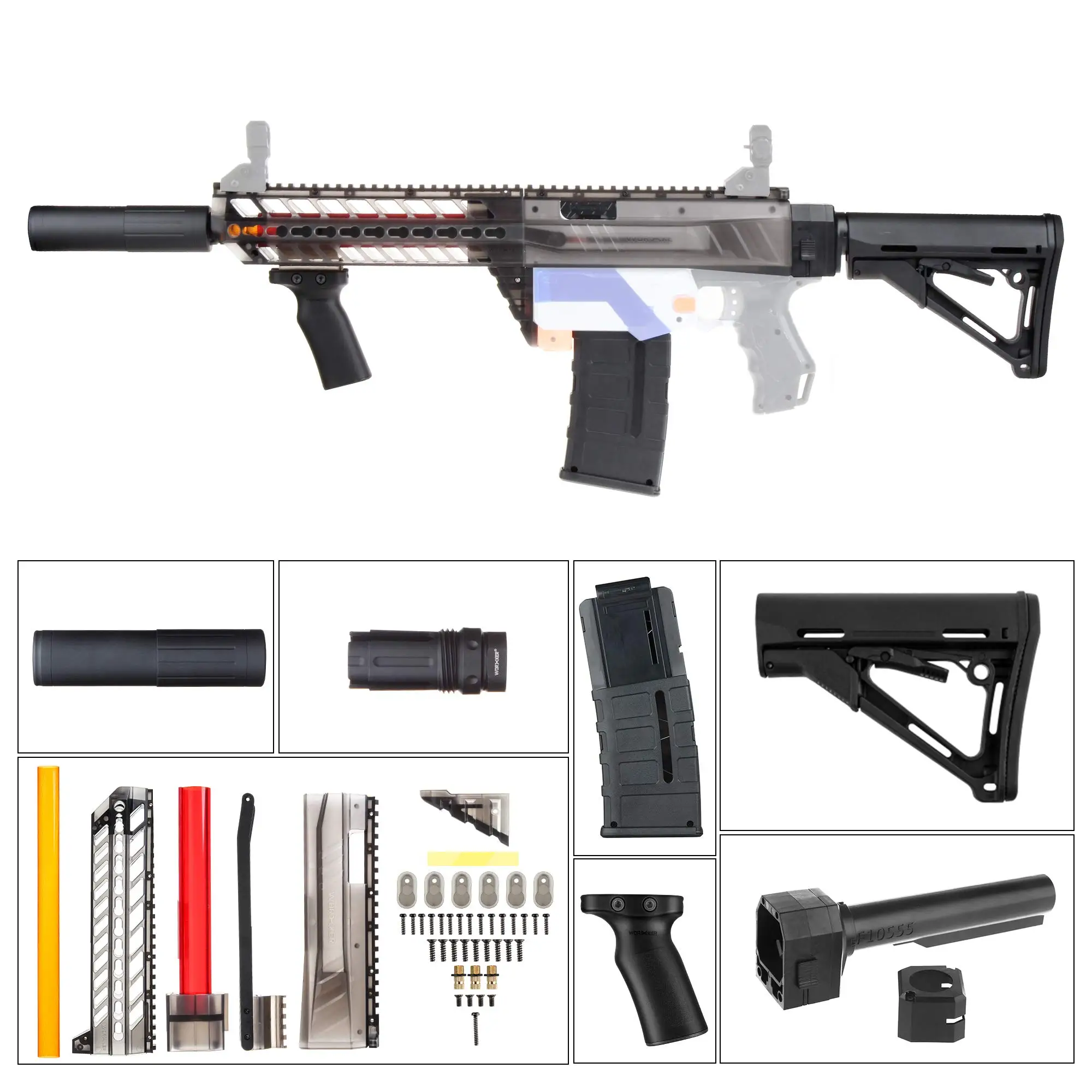 Jgcworker Mod Mcx Series Style Kit For 