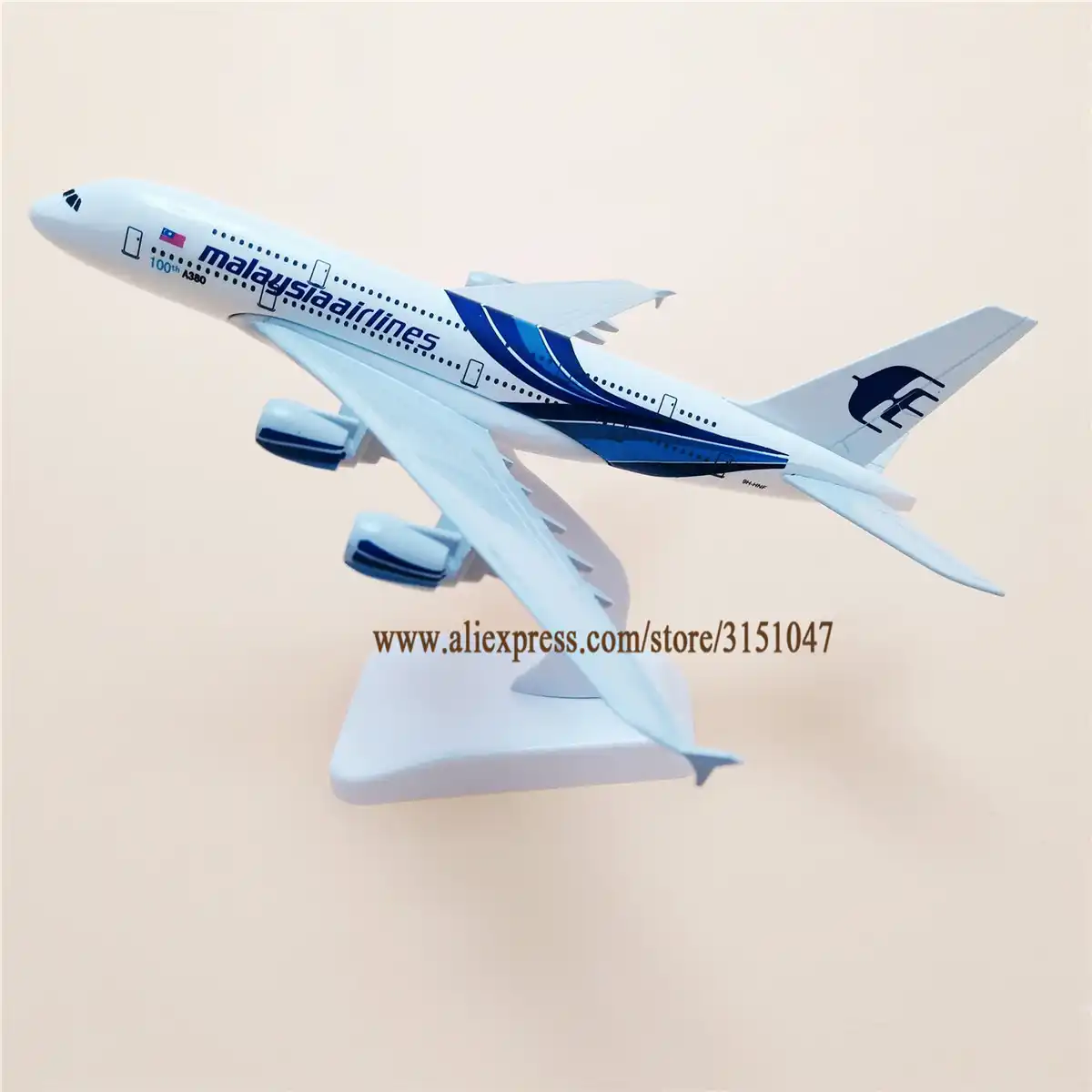 Alloy Metal Air Malaysia Airlines A380 Airplane Model Malaysia Airbus 380 Airways Plane Model Stand Aircraft Blue Gifts 20cm Gift Gift Giftsgift Stand Aliexpress