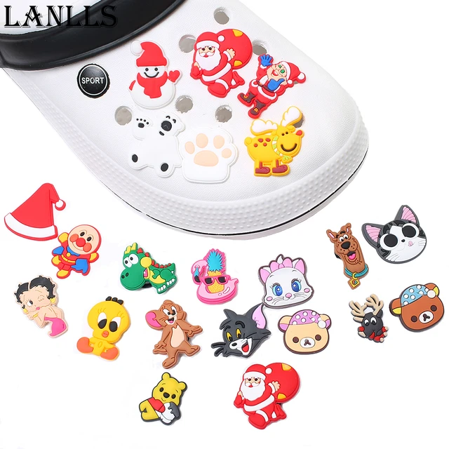 Single Sale 1pcs South Cartoon Park PVC Shoe Decoration Shoe Accessories  Croc Charms for Bracelets Backpack Jibz Kid X-mas Gifts - AliExpress